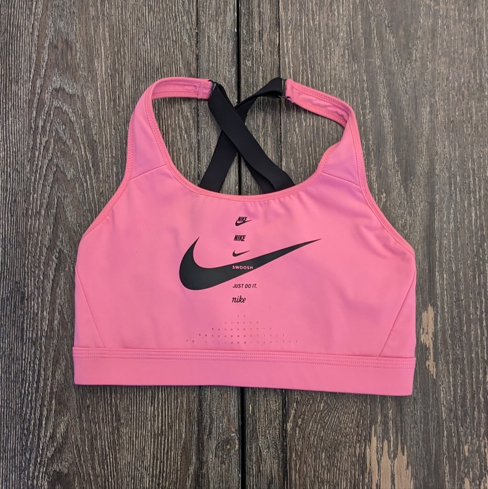 Pink Nike Small Racerback Sports Bra